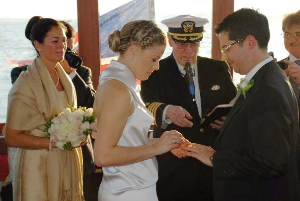 wedding officiant New York Nautical Wedding Bells