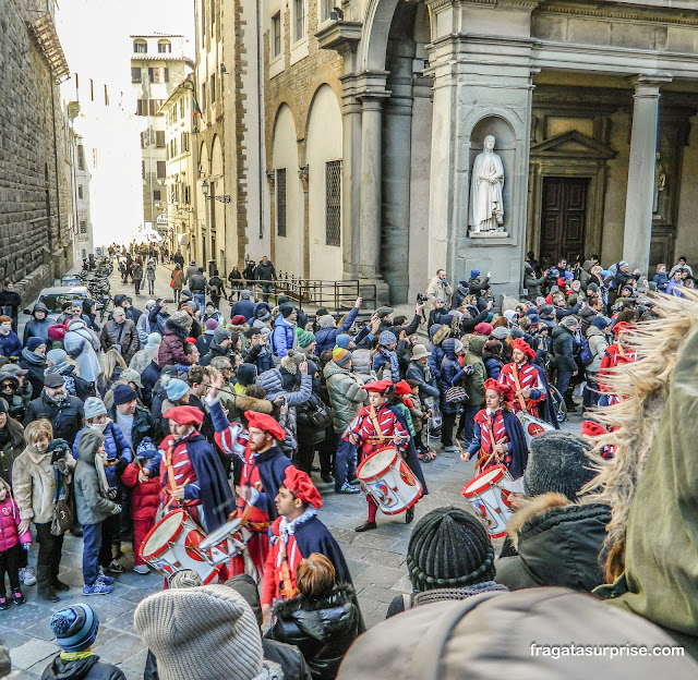 Festa de Reis em Florença, Itália