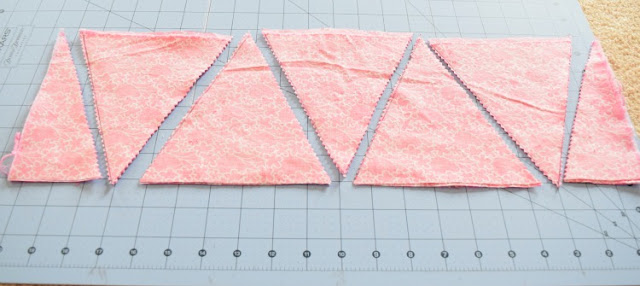 Fat Quarter Fabric Bunting Tutorial