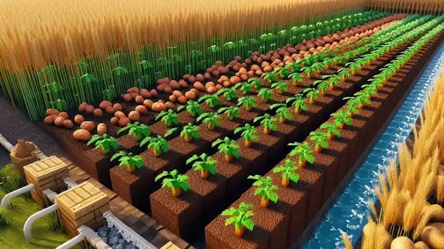 Minecraft Organic Farming Methods