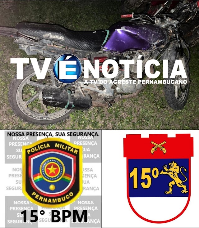 HOMEM E DETIDO COM MOTO ADULTERADA NO BAIRRO TANCREDO NEVES NA CIDADE DE CACHOEIRINHA 