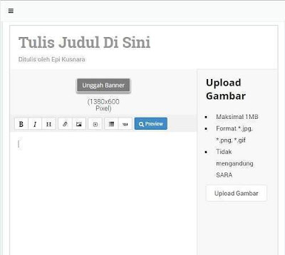 Panduan Lengkap Cara Membuat Artikel Di Intim.ID