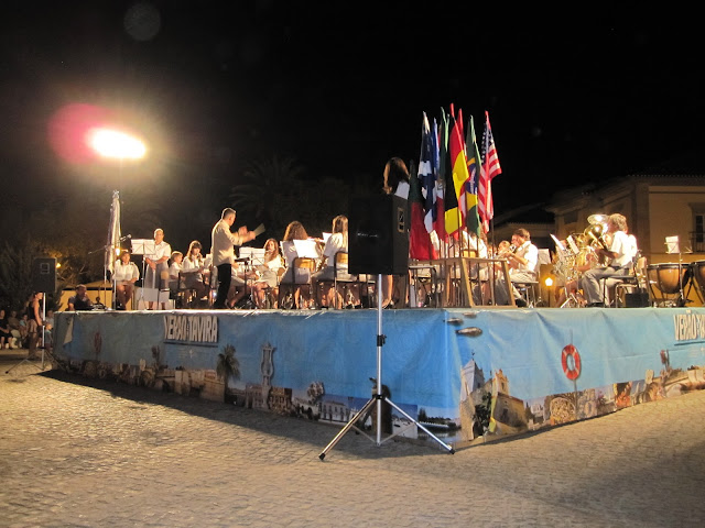 Performance by Tavira Youth Orchestra in Tavira