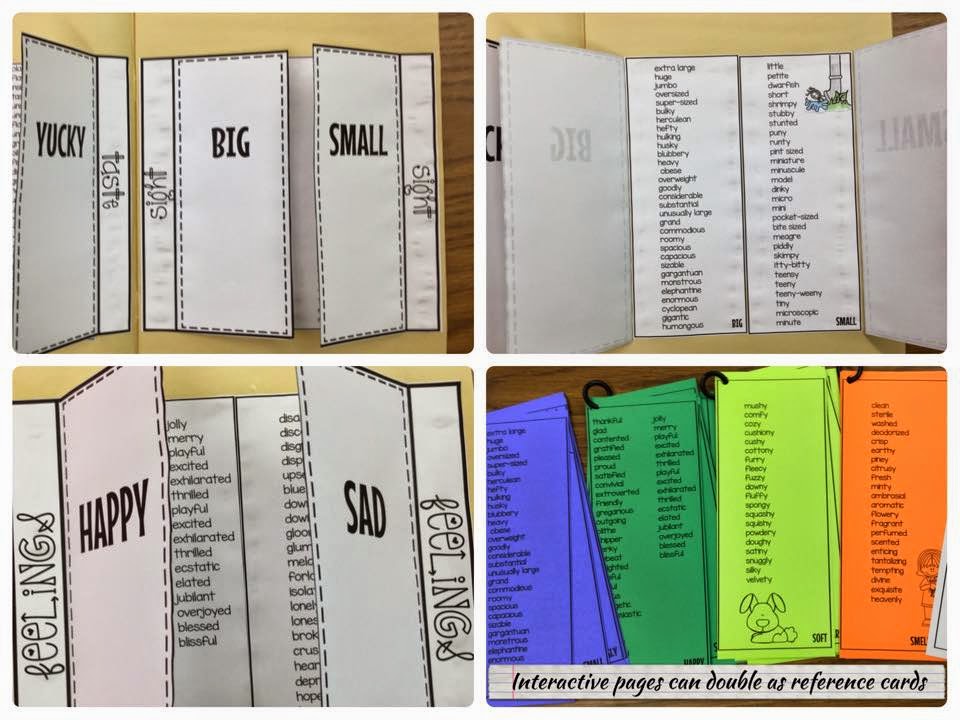 https://www.teacherspayteachers.com/Product/Boring-Words-Interactive-Notebook-Reference-Cards-Cinnamons-Synonyms-1663458