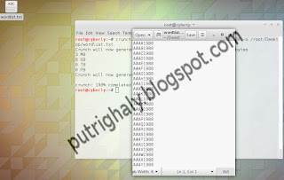 crunch make generate password putrighaly.blogspot.com