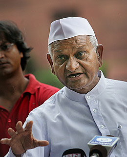 anna hazare photos