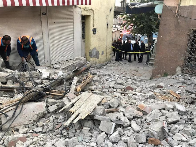 Magnitude  4.9 earthquake hit İzmir Turkey