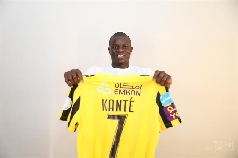 French star N'Golo Kante moved from Chelsea to Saudi side Al-Ittihad