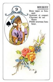 Com o Lenormand nas mãos: Carta 09 - O ramalhete, o bouquet