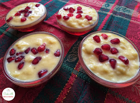 Jelly custard pudding 