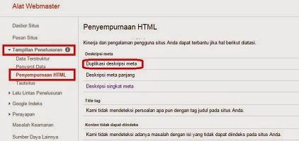 Cara Memperbaiki Duplikat Meta Deskripsi dan Tag Judul