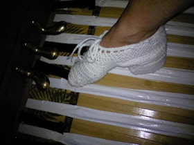 Making Organ Slippers