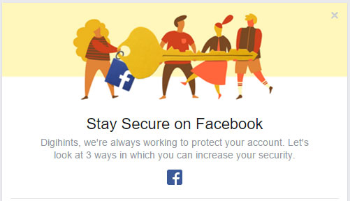 Stay Scure on Facebook