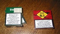 Twee pakjes sigaretten als buit in winkel te Geleen
