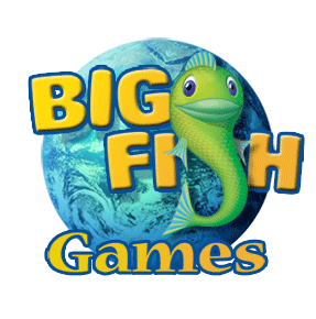 big fish games logo,big fish eating little fish,NewLogoGamasutra