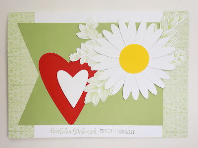 Blumige A5 Karten zur Silberhochzeit Stampin' Up! www.eris-kreativwerkstatt.blogspot.de