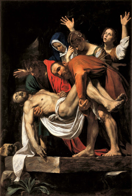 Michelangelo Caravaggio - El Descendimiento - 1600-04