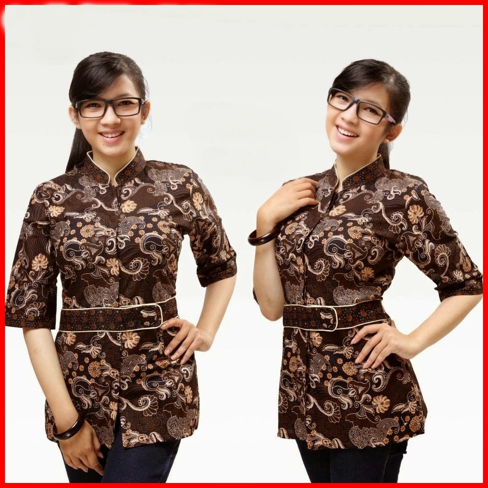  Model  Baju  Batik Wanita  Mode dan Kecantikan