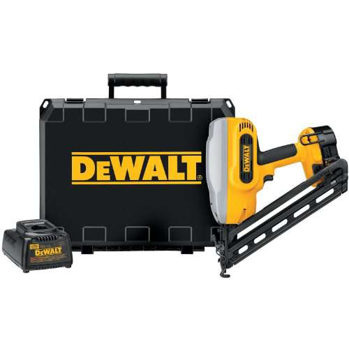 DEWALT DC628K XRP 1-1/4-Inch to 2-1/2-Inch 15-Gauge 34 Degree Angled Finish Nailer