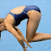 Jump fail. Sport funny picture