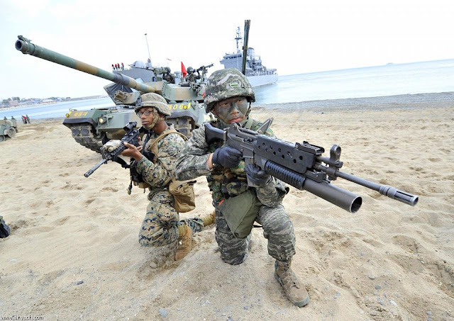 US and South Korean Militaries Complete Exercise Foal Eagle 2013