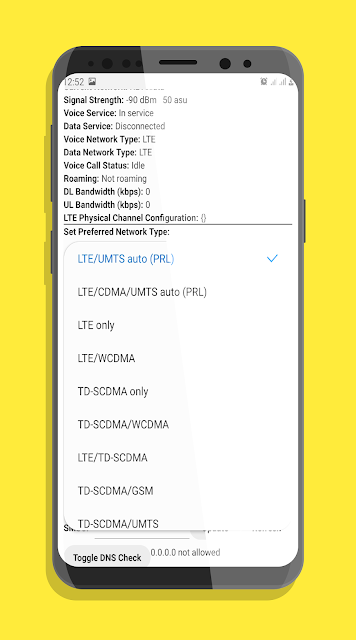 Force LTE Only Enabled Lock 4G in Samsung Xiaomi Realme Oppo Vivo Nokia and All android Phones