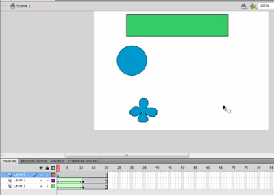Tutorial Adobe Flash - Cara Membuat Shape Tween