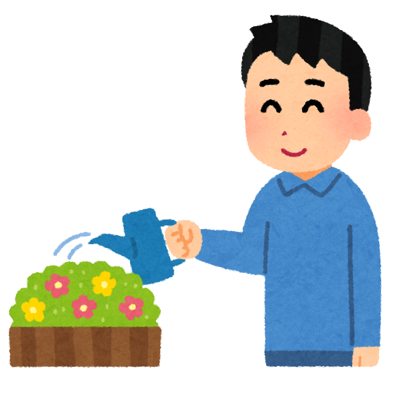 ガーデニングのイラスト 男性 かわいいフリー素材集 いらすとや