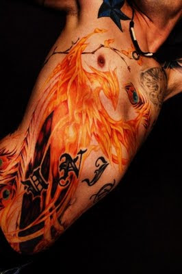 Full Japanese Phoenix Designs Tattoo On Body