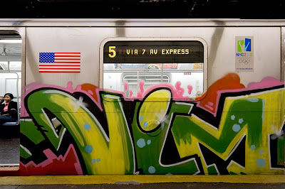 Train Graffiti USA - VCM Exspress