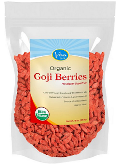 via labs organic goji berries pack