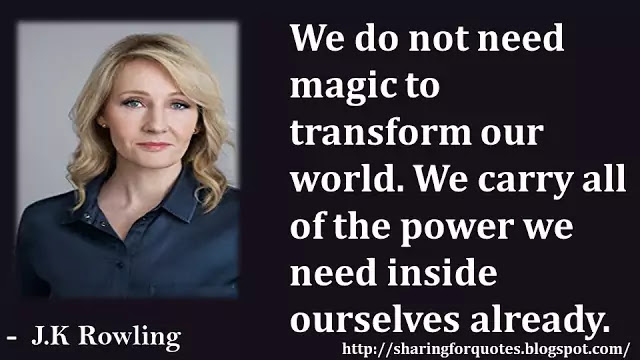 J.K.Rowling inspirational Quotes 4