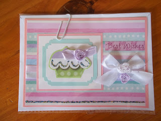 Cupcake Theme Card