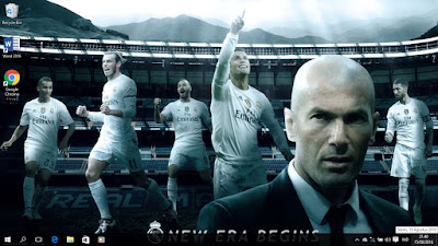 Real Madrid 2016 Theme For Windows 7/8/8.1 and 10