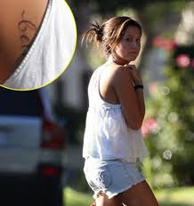 Ashley Tisdale tattoos