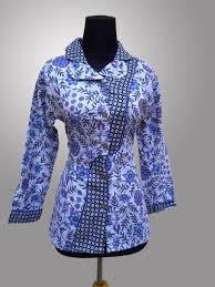  merupakan busana batik big size dengan desain modern serta model terbaru yang cocok buat  30+ Model Baju Batik Wanita Gemuk Terbaru 2018, Eksklusif 100%