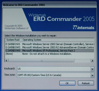 الاسطوانة المتخصصة فى استرجاع أنظمة التشغيل التي توقفت عن العمل Winternal AdminPack 2005
