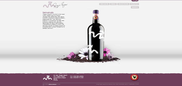 Poggio Regini web design