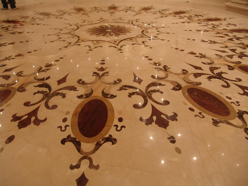 Modern marble flooring designing ideas. title=