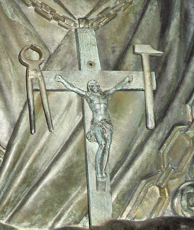 Crucifixo de Nossa Senhora, Aparições de La Salette