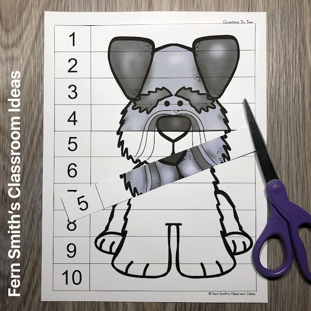 Click Here to Download This Puppy Dog & Kitty Cat Counting Puzzles Resource Bundle For Your Classroom Today!