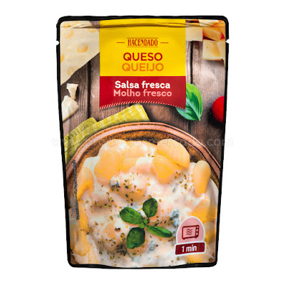 Salsa fresca queso Hacendado