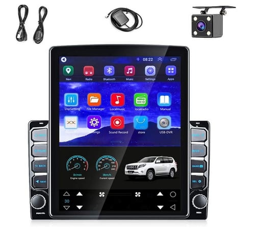 AMprime Android Double Din Car GPS Navigation