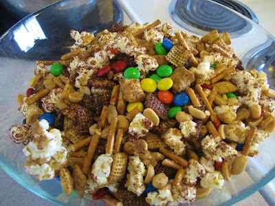 Bowl of Chex mix