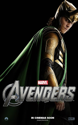 The Avengers Character One Sheet Movie Poster Set 2 - Tom Hiddleston as Loki
