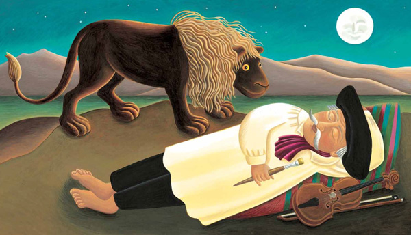 Creative Courage for Young Hearts 15 Emboldening Picture Books Celebrating the Lives of Great Artists, Writers, and Scientists - HENRI ROUSSEAU