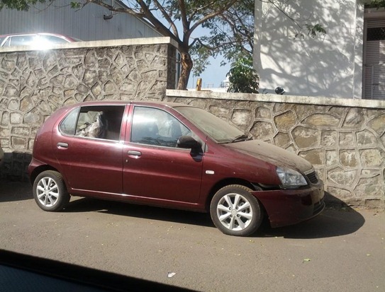 Tata Indica XL spied 