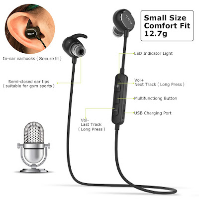 in-ear bluetooth earbuds