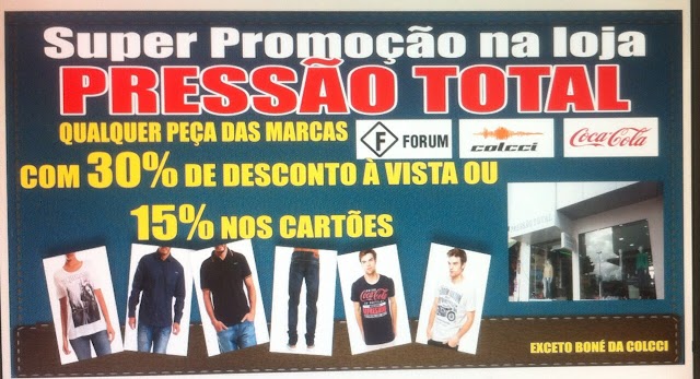 PROMOÇÃO DE SÃO JOÃO NA PRESSÃO TOTAL