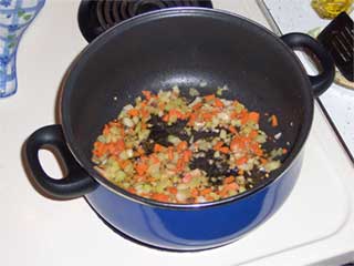 Seafood Chowdah Mirepoix